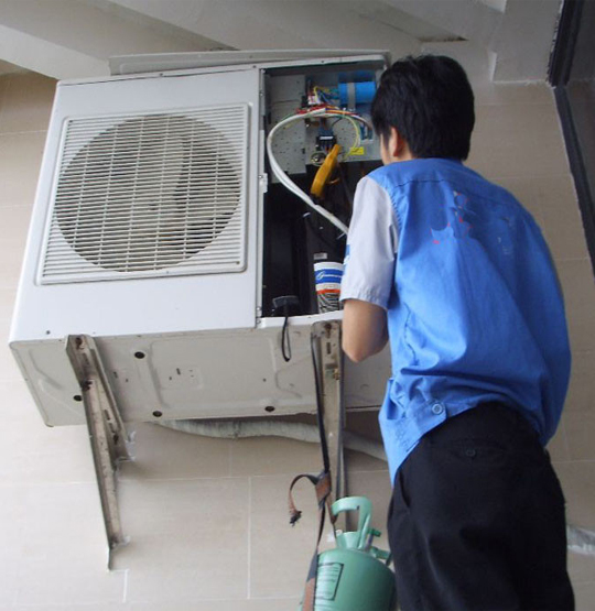 积石山空调开机无反应维修